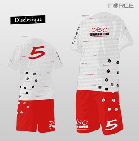 design disclexique white