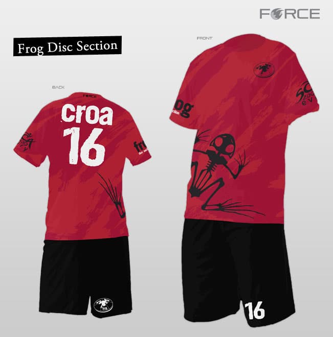design frogdisc red