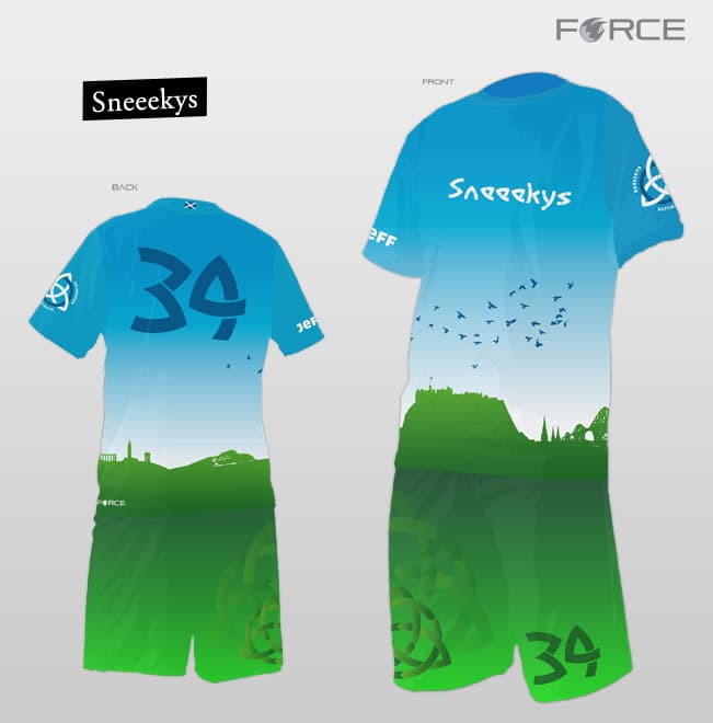 design sneeekys blue