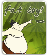 Fat boy frisbee thumbnail